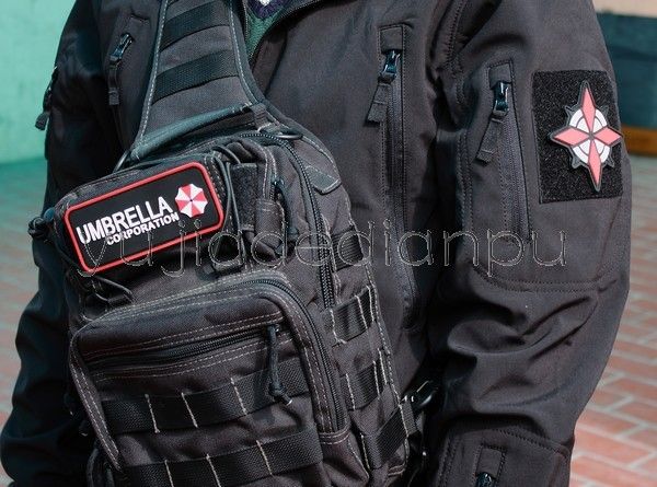 resident umbrella corporation gestickte patches resident umbrella corporation gestickte patches